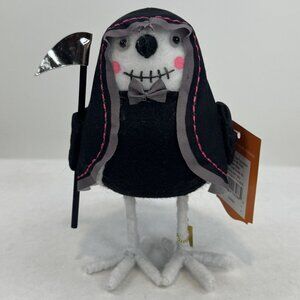 Hyde & Eek! Hoodie Featherly Friends Halloween Decoration Grim Reaper Bird NEW